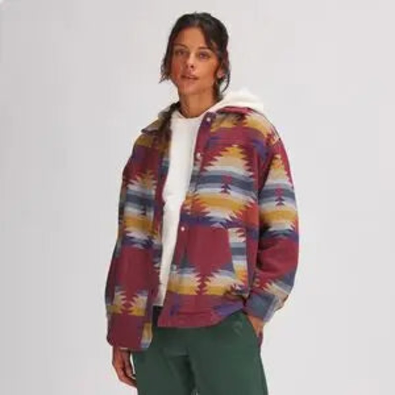 Stoic Printed Shacket
