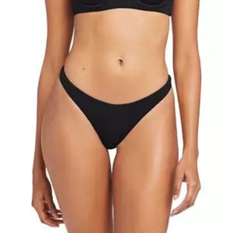 Vitamin A California High-Leg Cheeky Cut Bikini Bottom