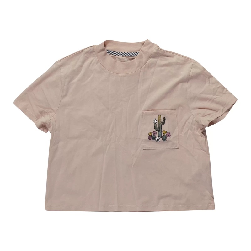 Volcom Farm To Yarn Cropped Tee