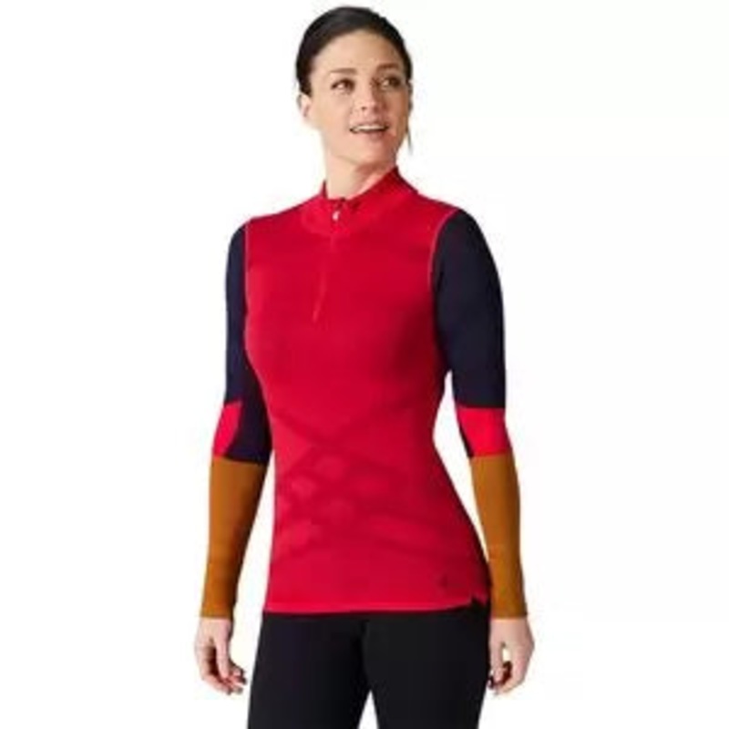 SmartWool Intraknit Merino 200 Colorblock 1/4-Zip Top