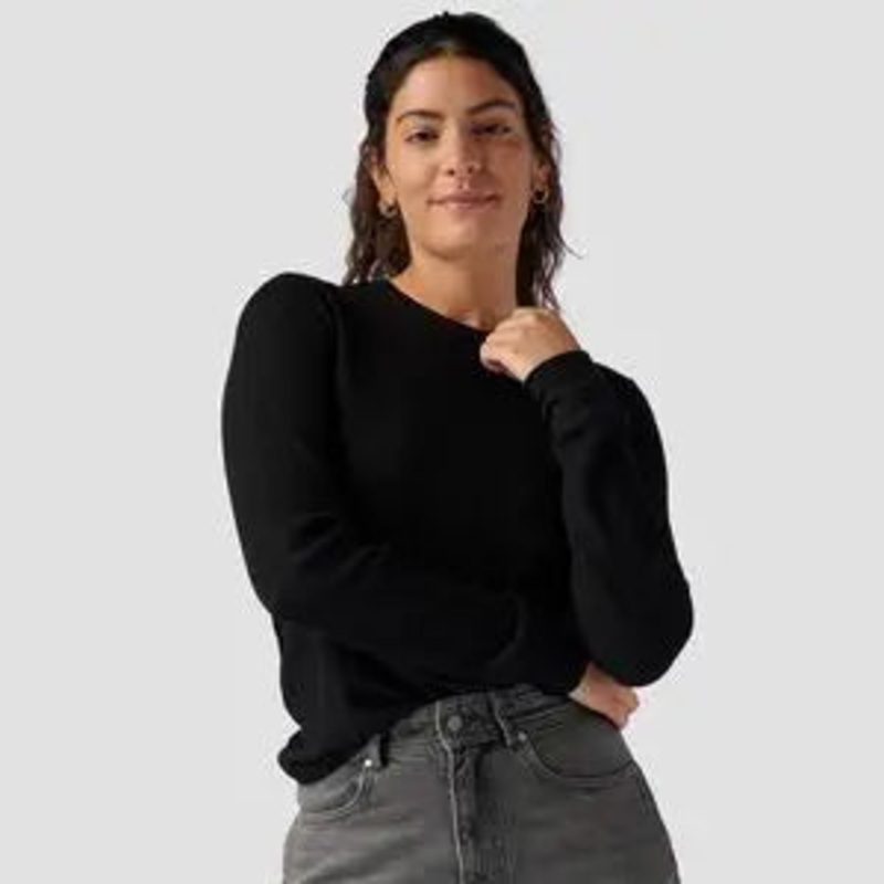Stoic Wicking Waffle Long-Sleeve Crewneck