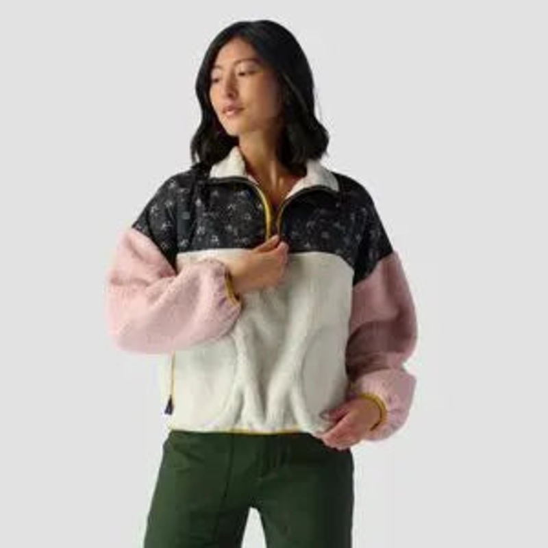 The Great Outdoors The Plush Colorblock Terrain 1/2-Zip Jacket