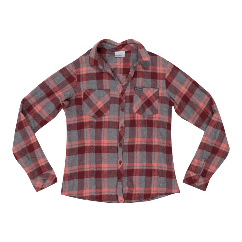 Columbia Button Down Flannel Shirt - Women's