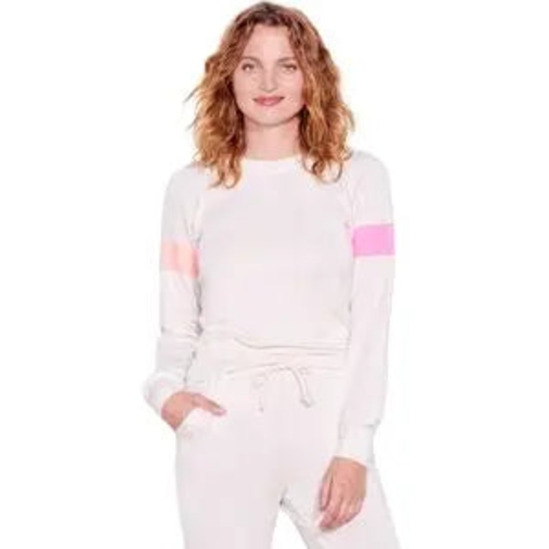 Sundry 2 Tone Stripe Sweatshirt