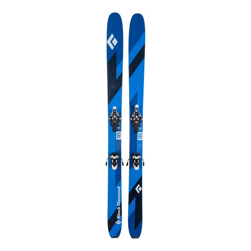 Black Diamond Link 105 Skis 2017 w/ Diamir Vipec 12 Bindings