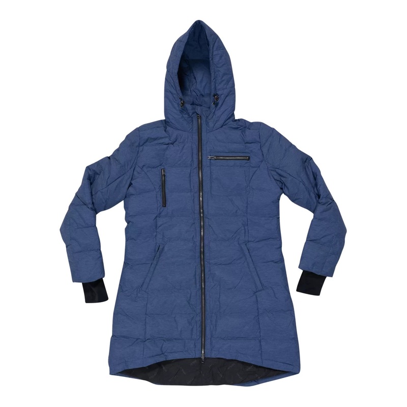 Orolay Slant Pocket Zip Up Puffer Down Coat