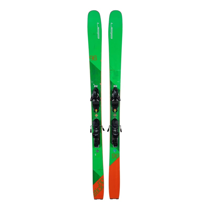 Elan Ripstick 96 Skis 2017 w/ Salomon Z12 SC Demo Bindings