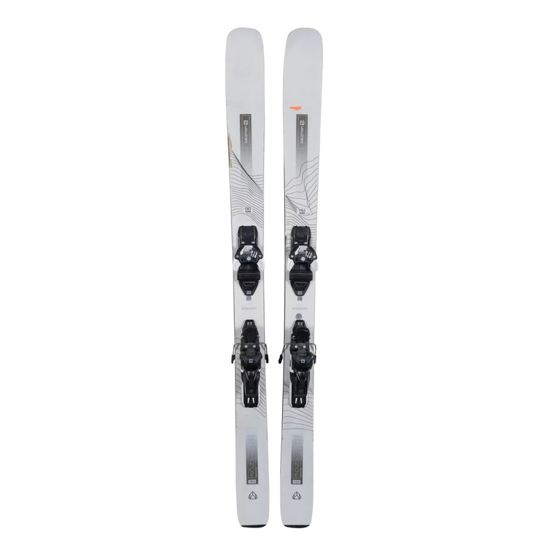 Salomon Stance 94 Ski 2020 - Women's w/ Salomon Warden 11 MNC Demo Bindings