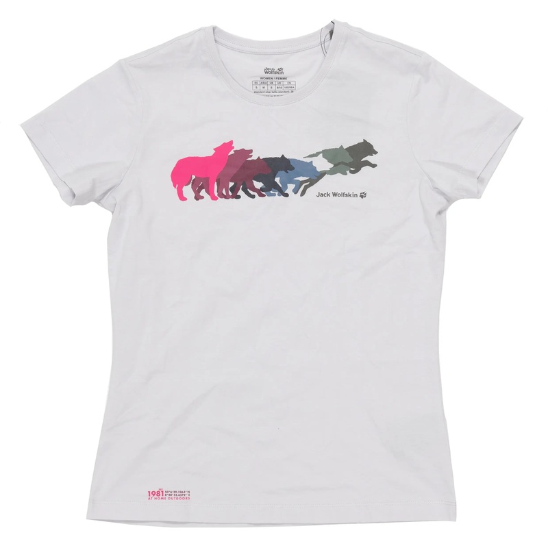 Jack Wolfskin Rainbow Wolf T-Shirt - Women's