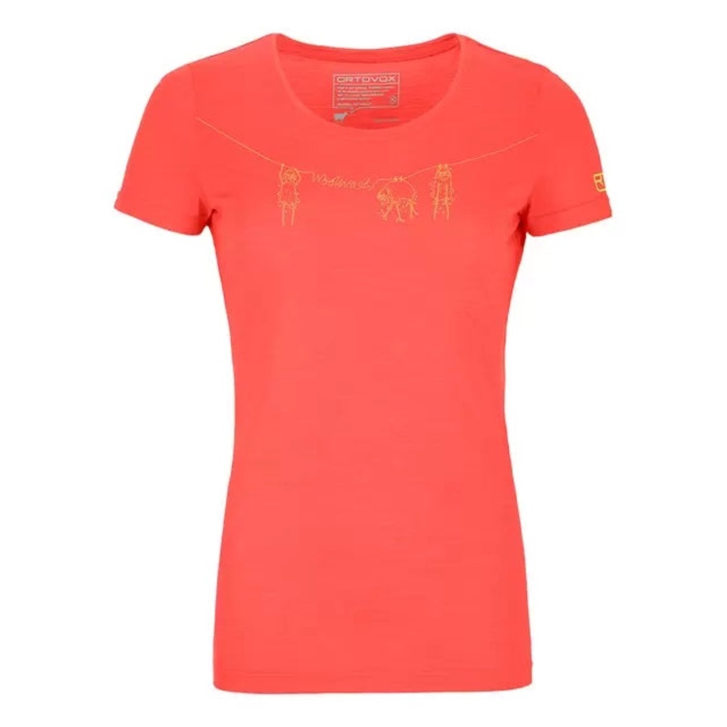 Ortovox 120 Cool TEC Woolwash Tee - Women's