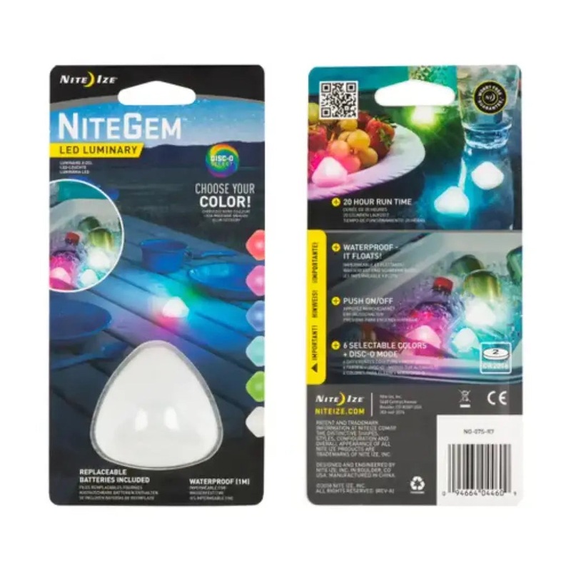 Nite Ize NiteGem LED Luminary Disc-O Select