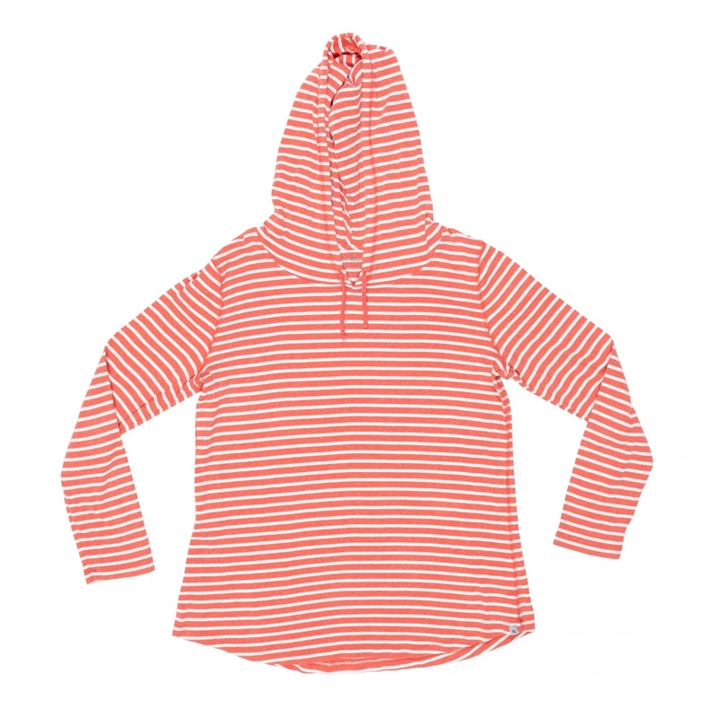 Eddie Bauer Striped Hooded Pullover - Women's