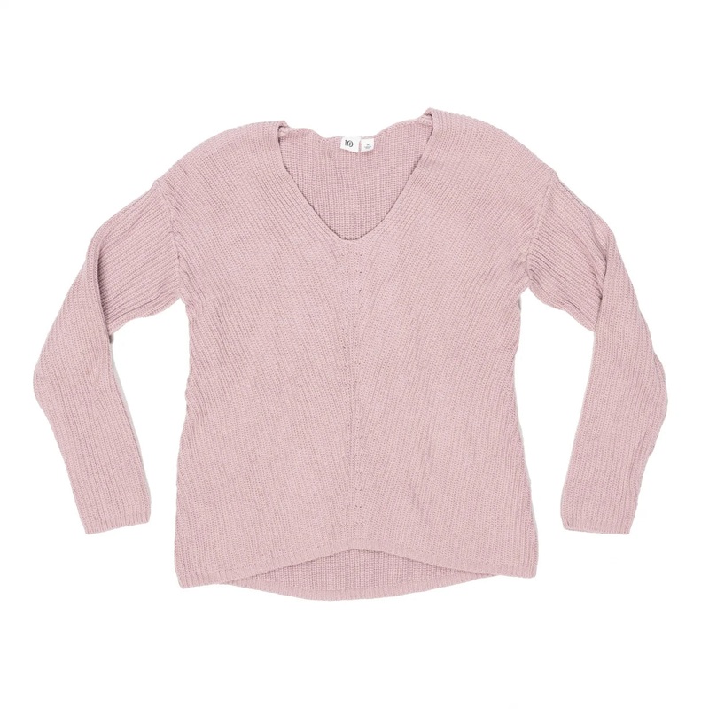 Tentree Cotton V-Neck Sweater - Women's