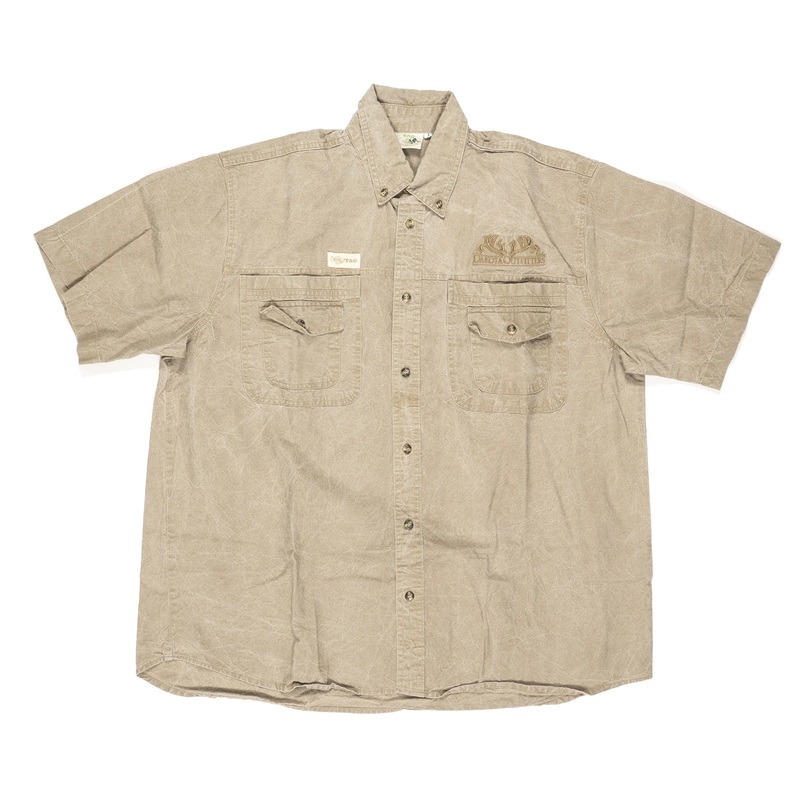 Tag Safari Short Sleeve Cargo Button Down - Men's