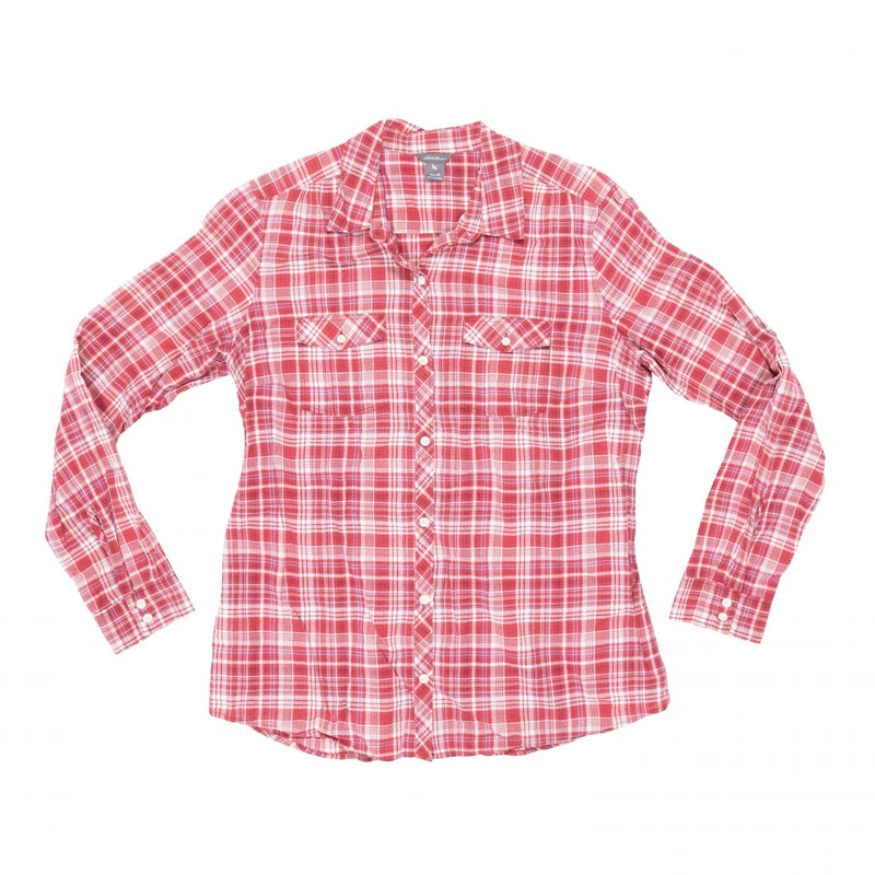 Eddie Bauer Button Long Sleeve Shirt - Women's