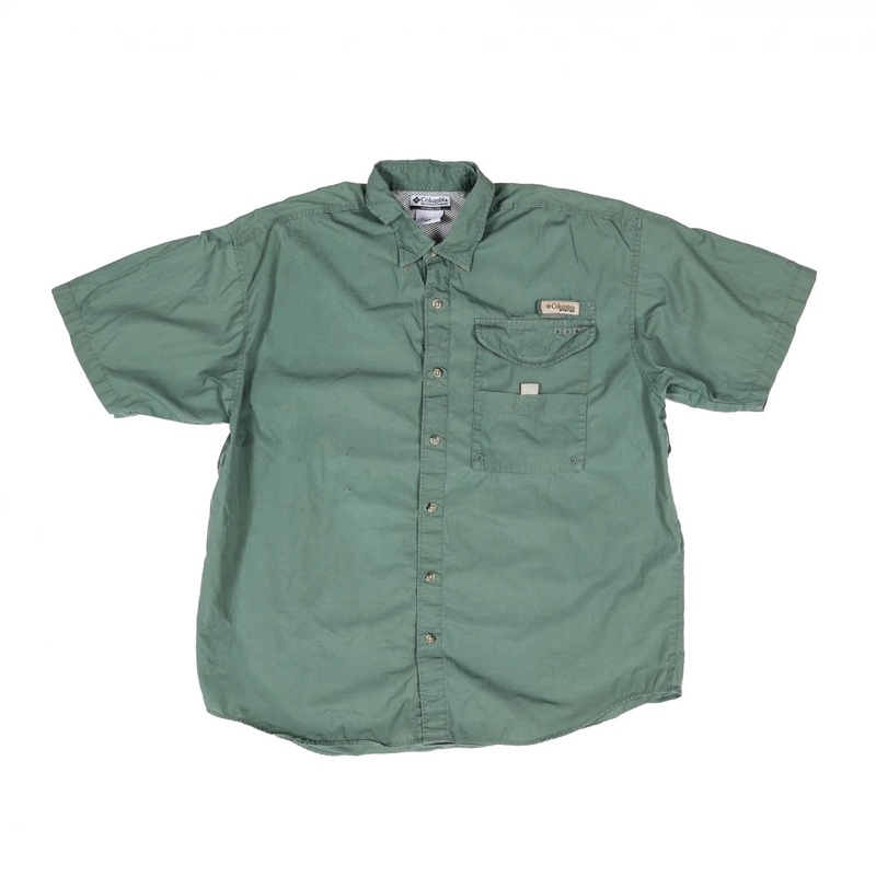 Columbia PFG Short-Sleeve Button Down Shirt - Men's