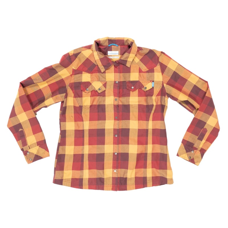 Columbia Saturday Trail Plaid Long Sleeve Shirt - Women's