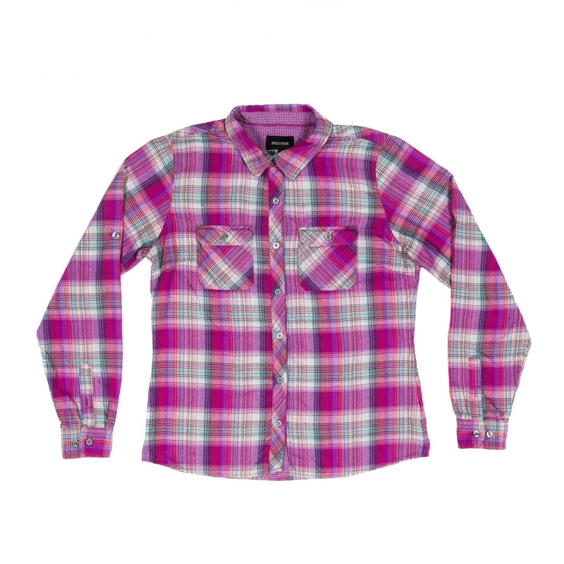 Marmot Evelyn Plaid Long Sleeve Button Up Shirt - Women's