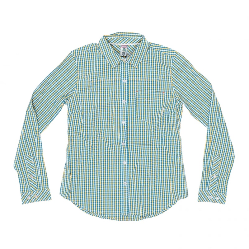 Stio Microcheck Plaid Long Sleeve Shirt - Women's (SAMPLE)