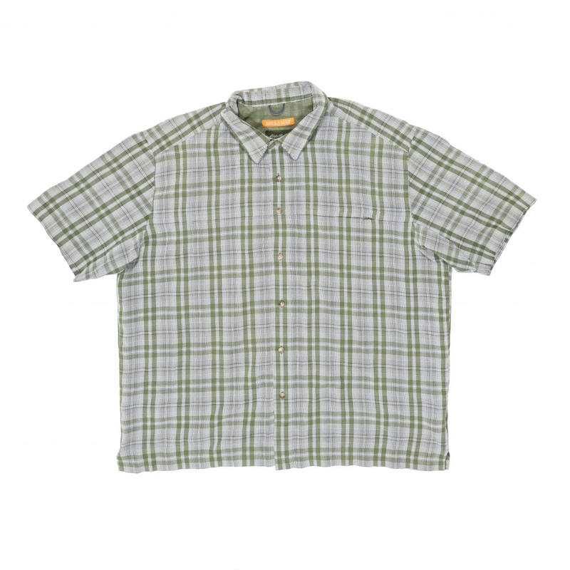 Eddie Bauer Button-Down Short-Sleeve Fishing Shirt - Men's