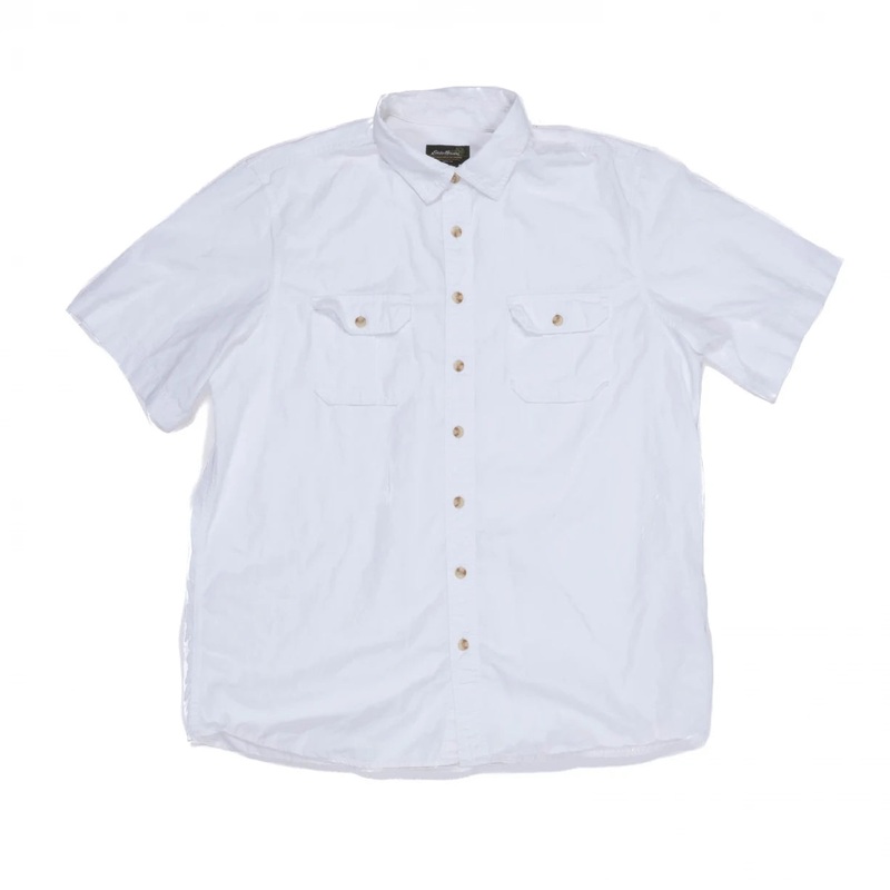 Eddie Bauer Short-Sleeve Button Up Shirt - Men's