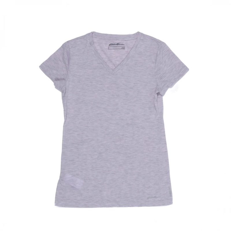 Eddie Bauer Short-Sleeve V Neck T-Shirt - Women's