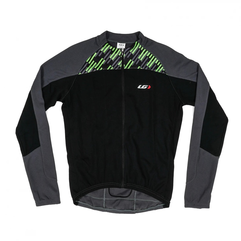 Louis Garneau Full-Zip Long Sleeve Bike Jersey - Men's