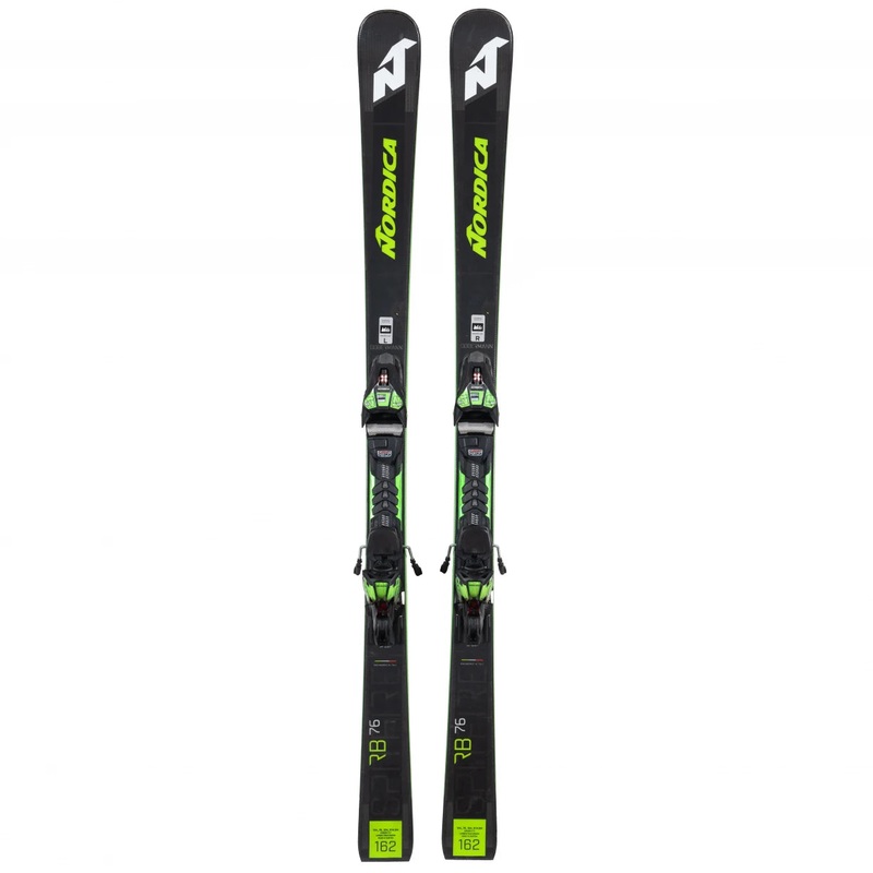 Nordica Dobermann Spitfire 76 RB Skis 2020 w/ Marker X-Cell 12 FDT Bindings