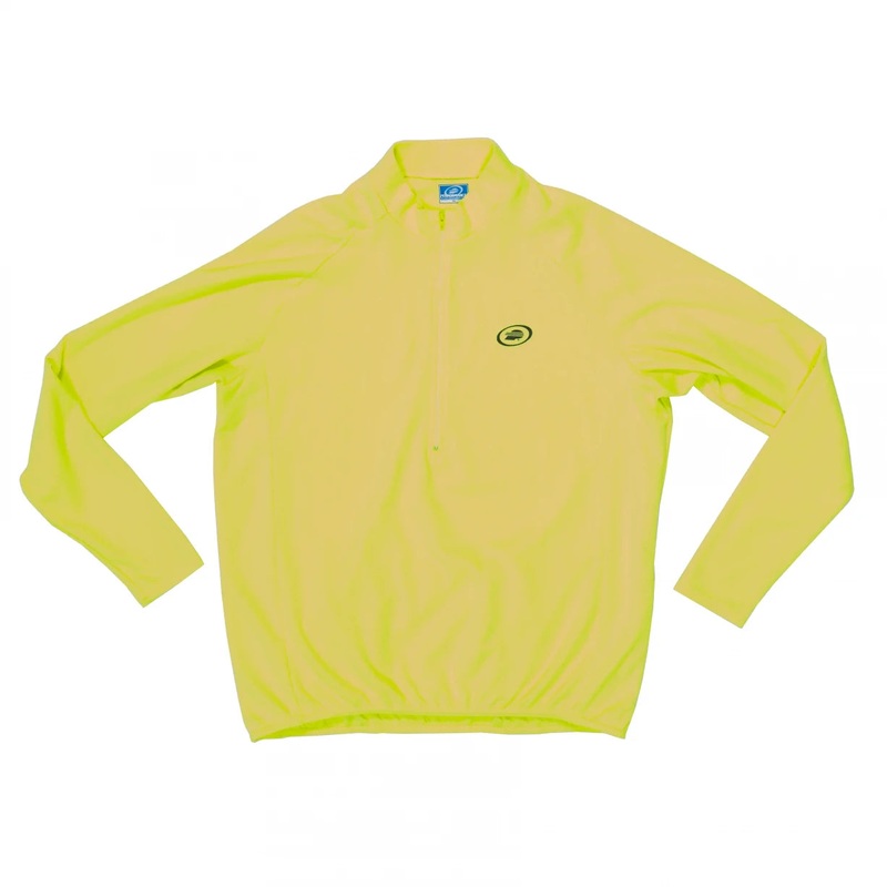 Performance High-Vis Long Sleeve Cycling Jersey - Men's