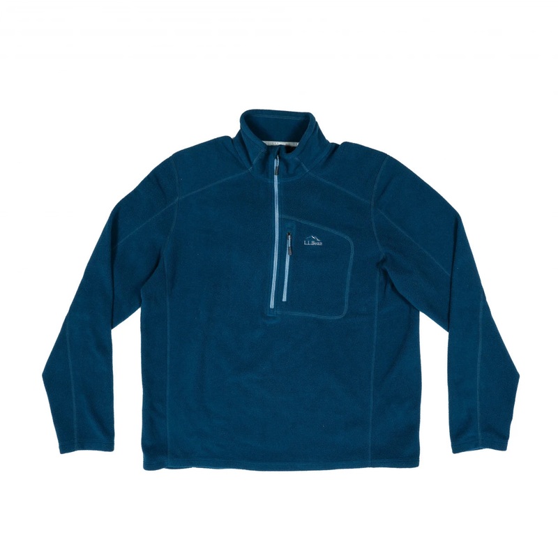 LL Bean 1/4 Zip Trail Fleece Pullover - Men's