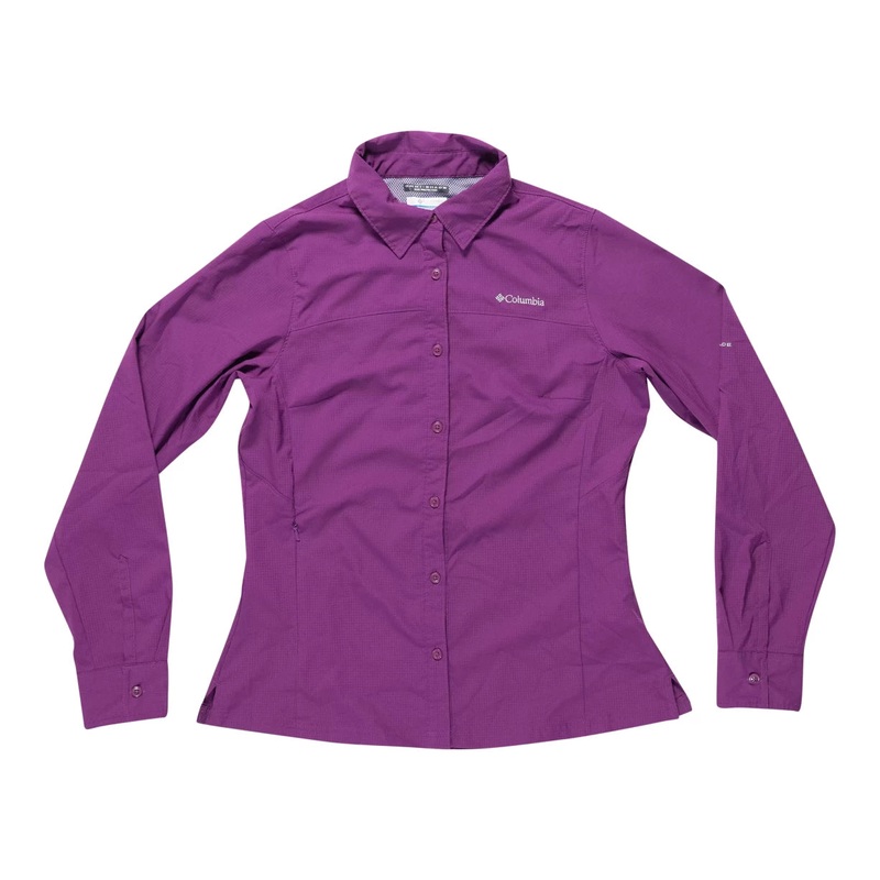 Columbia Omni-Shade Long-Sleeve Button-Down Shirt - Women's