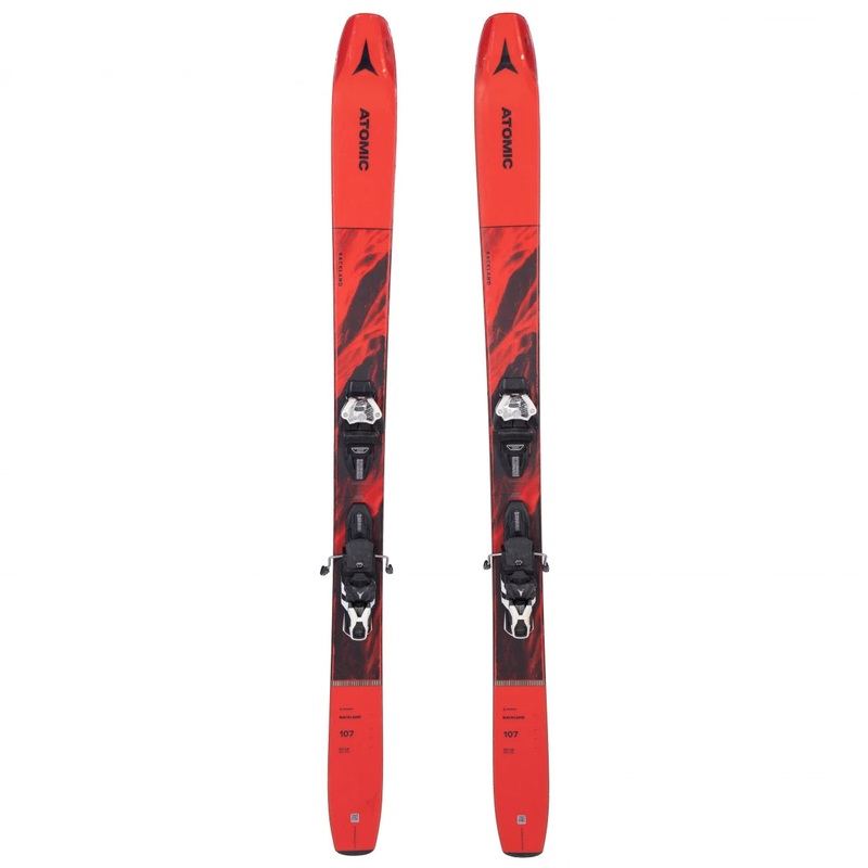 Atomic Backland 107 Skis 2022 - Men's w/ Atomic Warden 13 MNC Demo Bindings