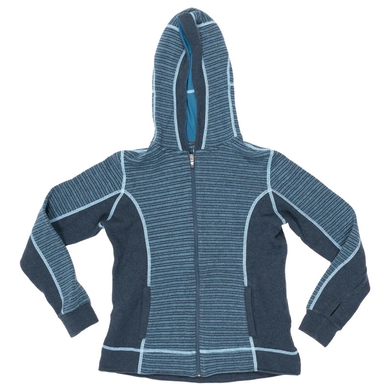 KUHL Sovana Wool Blend Zip Up Fleece Jacket