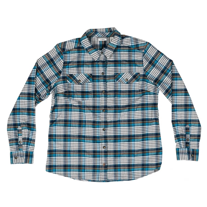 L.L. Bean Whisper Lodge Flannel Shirt - Women's