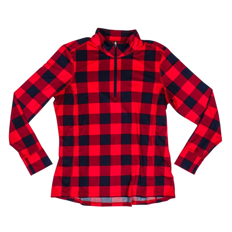 Land's End Thermaskin Heat Long Sleeve Quarter Zip - Women's