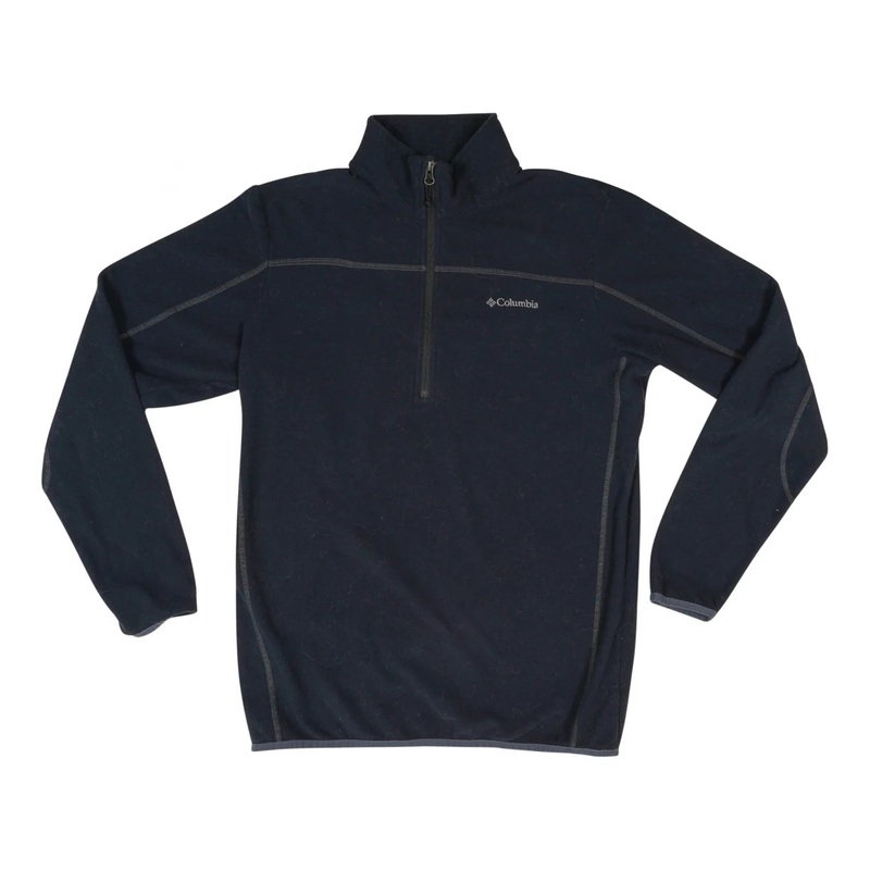 Columbia Half Zip Grid Fleece Jacket