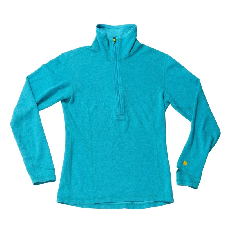 Stio Basis Power Wool Zip Neck