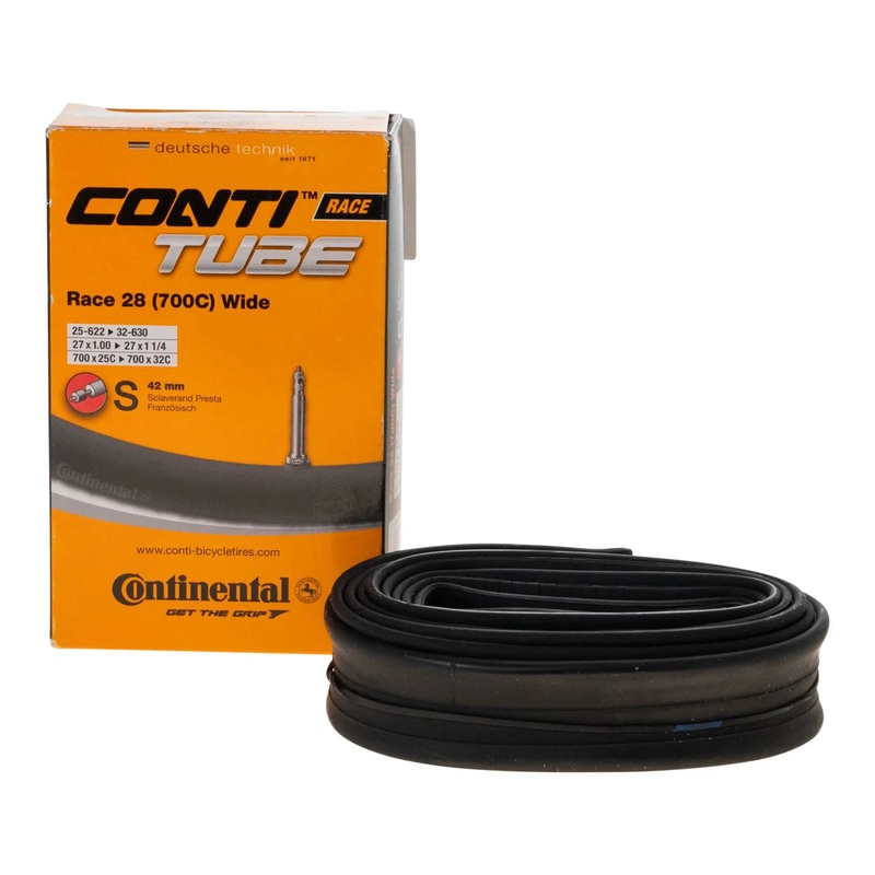 Continental Race 28 Wide 42mm Presta Road Bike Tube